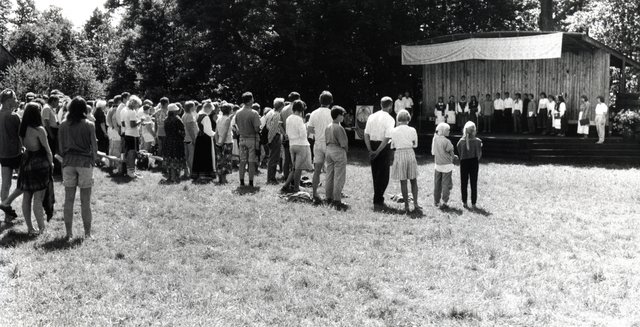  Ruhnu esmamainimise 650. aastapäev, 1991, Ruhnu laululaval