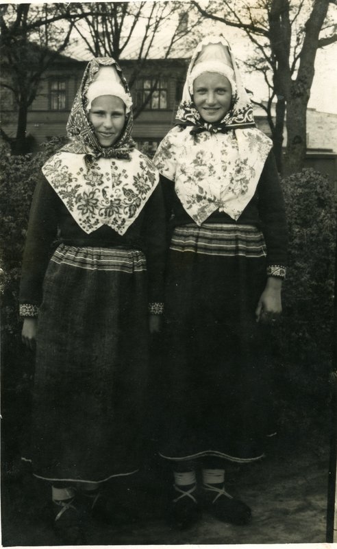 Hulda Lindström ja Kristina Ekström