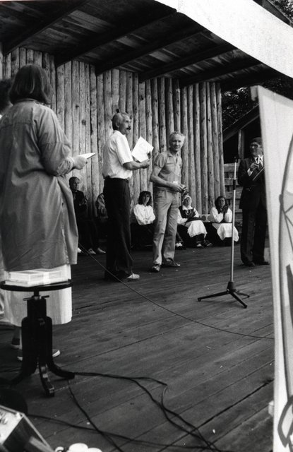  Ruhnu esmamainimise 650. aastapäev, 1991, Ruhnu laululaval